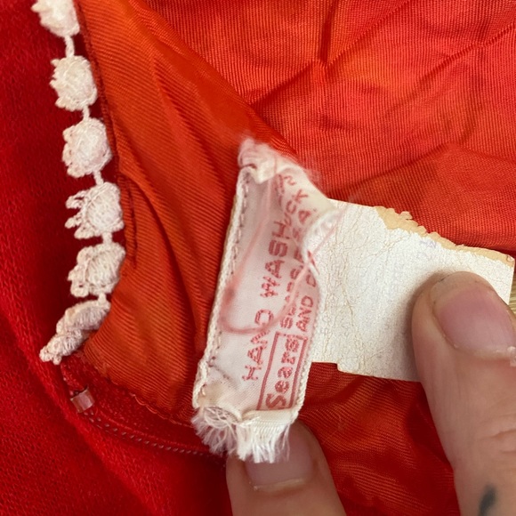 60s Gogo Bell Sleeve Mini Dress Medium - Picture 4 of 8